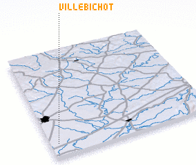 3d view of Villebichot