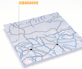 3d view of Igbara Oke