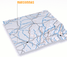 3d view of Marsonnas