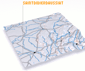 3d view of Saint-Didier-dʼAussiat