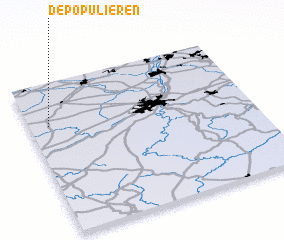 3d view of De Populieren