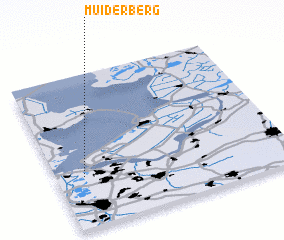 3d view of Muiderberg