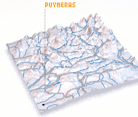 3d view of Puyméras