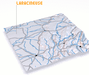 3d view of La Racineuse