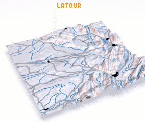 3d view of La Tour