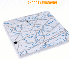 3d view of Charrey-sur-Saône