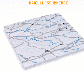 3d view of Brieulles-sur-Meuse