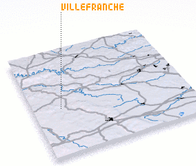 3d view of Villefranche