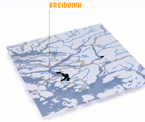 3d view of Breidvika