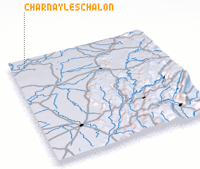 3d view of Charnay-lès-Chalon