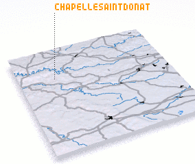 3d view of Chapelle Saint-Donat