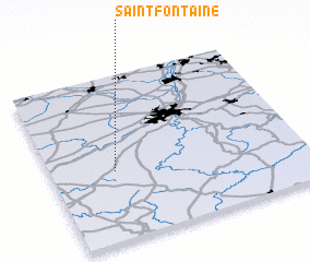 3d view of Saint-Fontaine