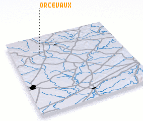 3d view of Orcevaux