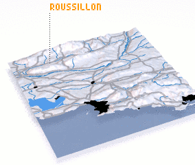 3d view of Roussillon