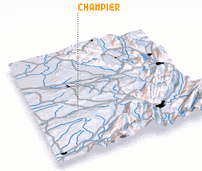 3d view of Champier