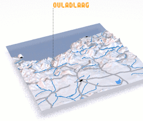 3d view of Oulad Laag