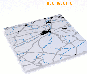 3d view of Alʼ Linguette