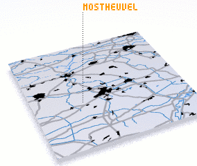 3d view of Mostheuvel