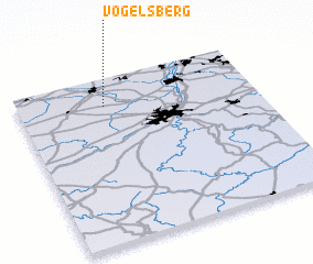 3d view of Vogelsberg