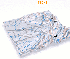 3d view of Têche