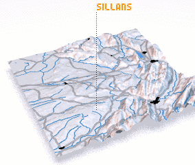 3d view of Sillans