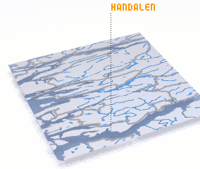 3d view of Handalen