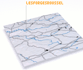 3d view of Les Forges Roussel