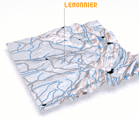 3d view of Le Monnier