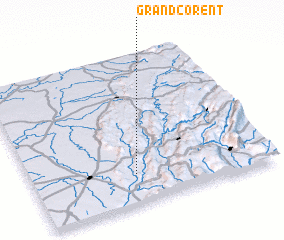 3d view of Grand-Corent