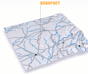 3d view of Beaufort