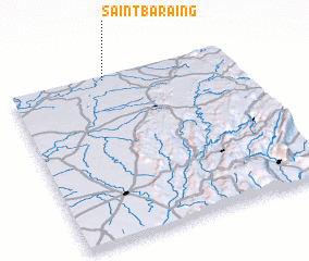 3d view of Saint-Baraing