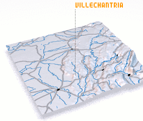 3d view of Villechantria