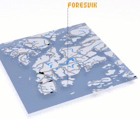 3d view of Føresvik