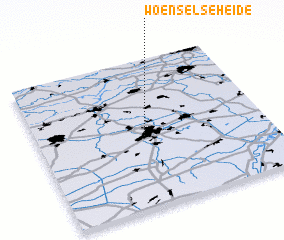 3d view of Woenselse Heide