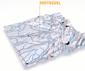 3d view of Montrevel