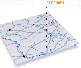 3d view of Clefmont