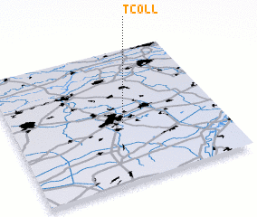 3d view of ʼt Coll