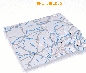 3d view of Bretenières