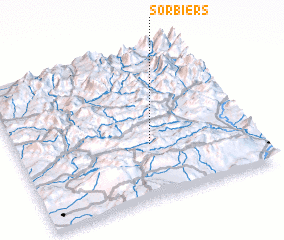 3d view of Sorbiers