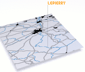3d view of Le Pierry