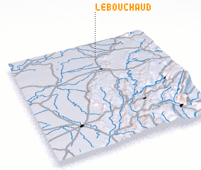 3d view of Le Bouchaud