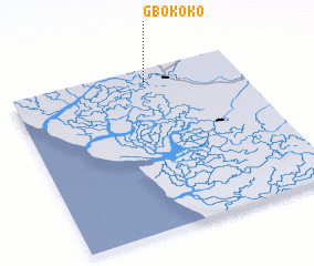 3d view of Gbokoko