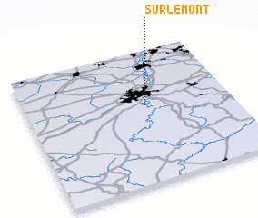 3d view of Sur le Mont