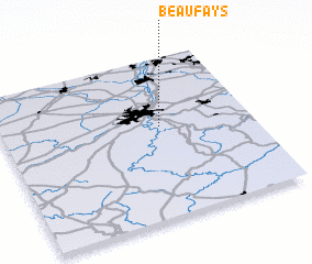 3d view of Beaufays