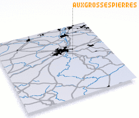 3d view of Aux Grosses Pierres