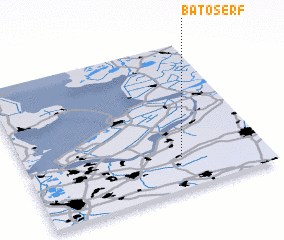 3d view of Batoʼs Erf