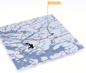 3d view of Bruvik