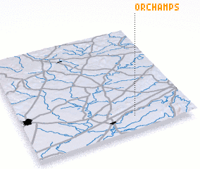 3d view of Orchamps