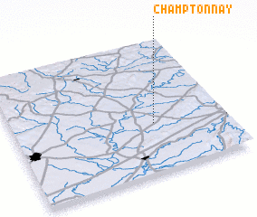 3d view of Champtonnay
