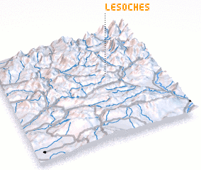 3d view of Les Oches
